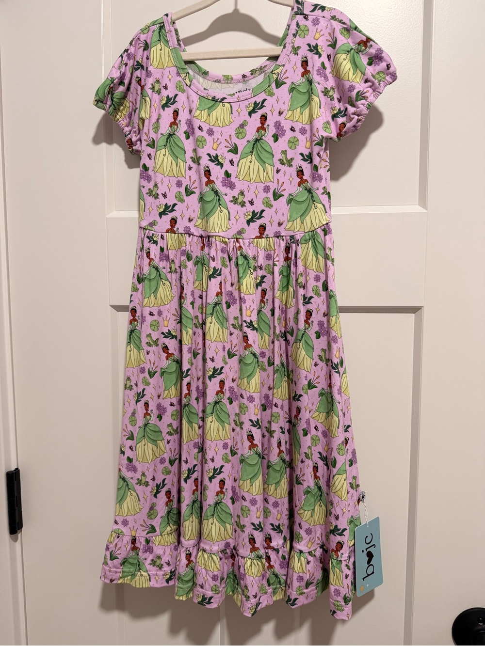 Bundle of Joy Company Bamboo Princess Tiana Twirl Dress Size 5/6 NWT